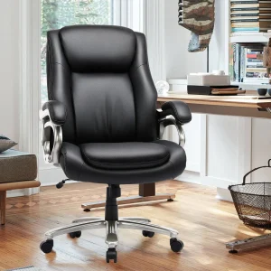 Adjustable PU Leather Office Chair