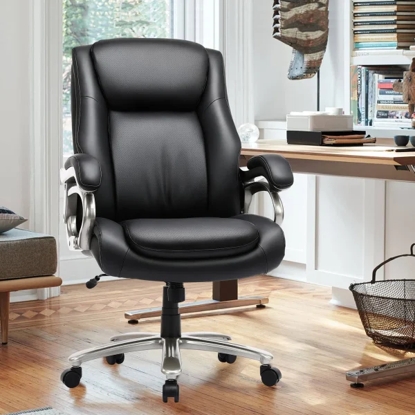 Adjustable PU Leather Office Chair